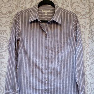 Size 12 Banana Republic Button Down Lavender Shirt